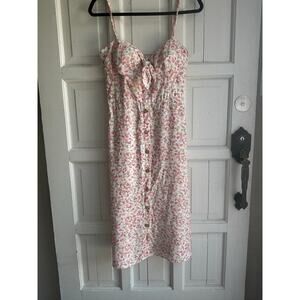 AUU XL Pink Floral Dress